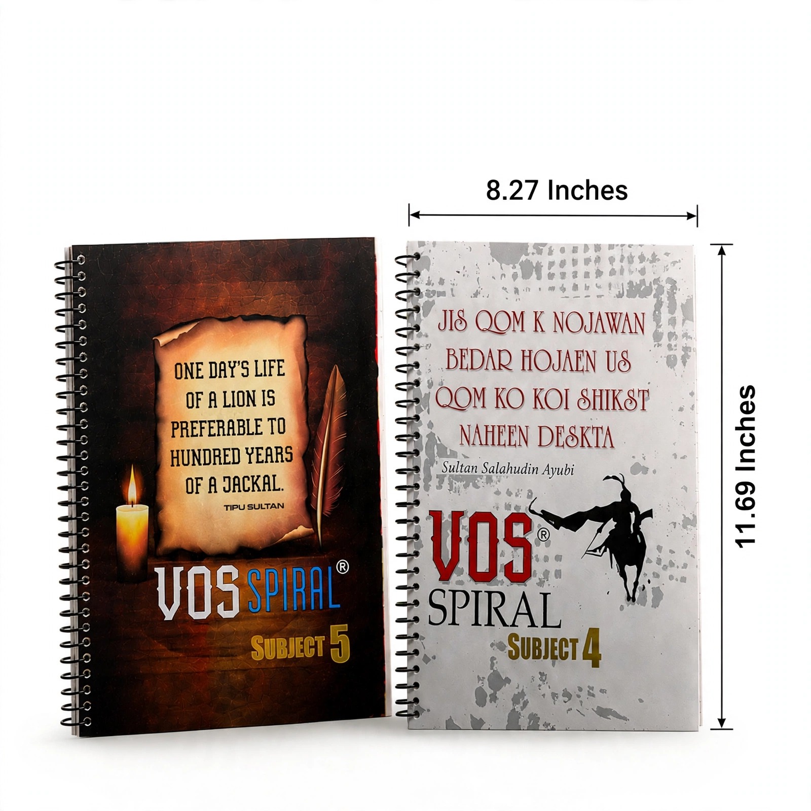 Vos Spiral A/4 Size ( Hi Finish Paper )