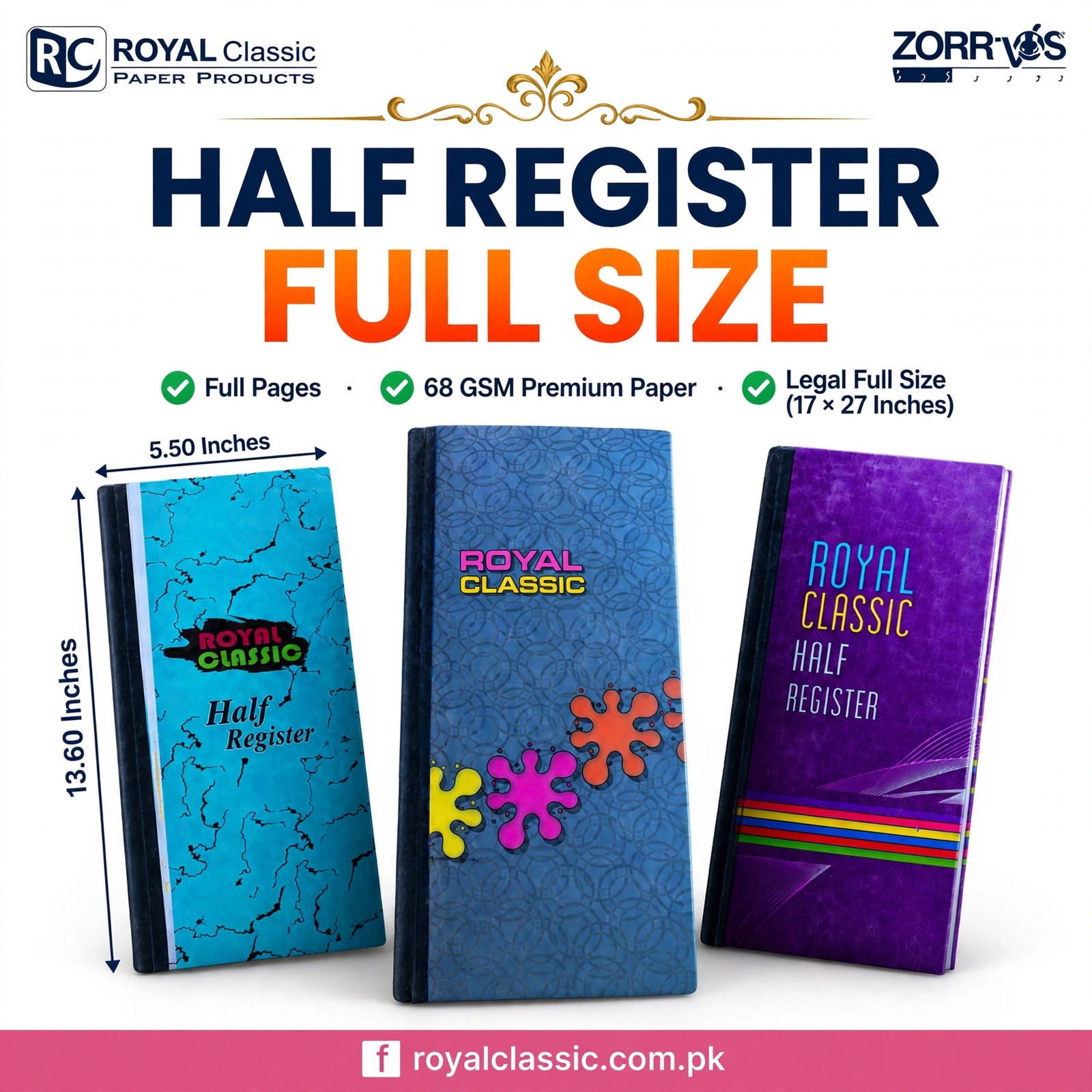 Royal Half Reg ( Full Size )