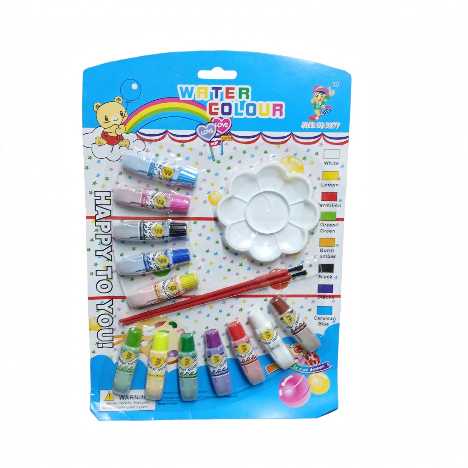 Water Color Tupe 12pc